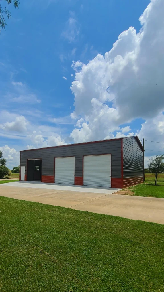 Completed metal workshop