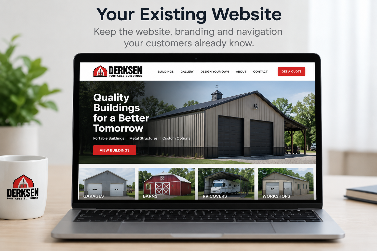 Existing Derksen dealer website